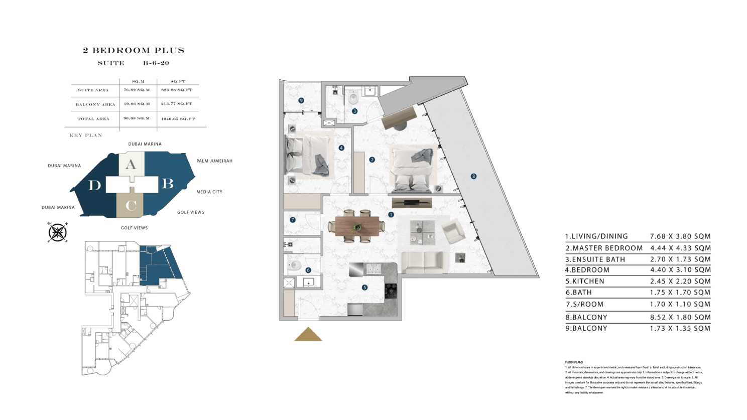 3 Bedroom Floor Plan
